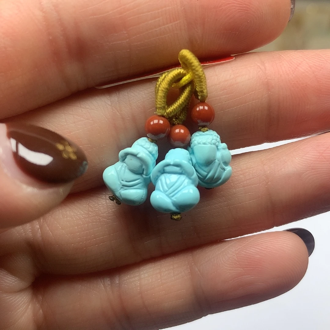 绿松石未镶嵌配饰