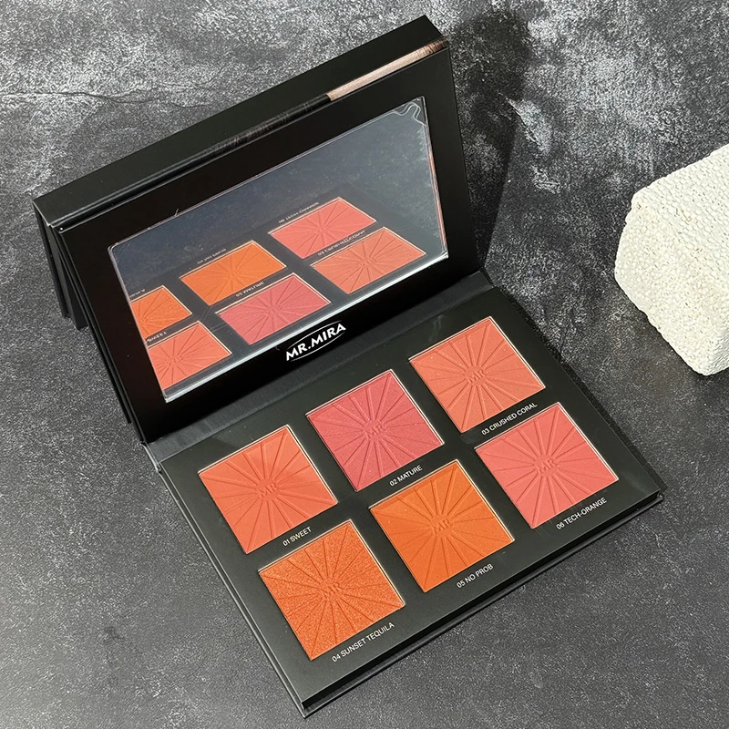 MR.MIRA空灵炫彩六色腮红盘