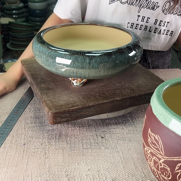 泳坤堂石湾盆陶瓷