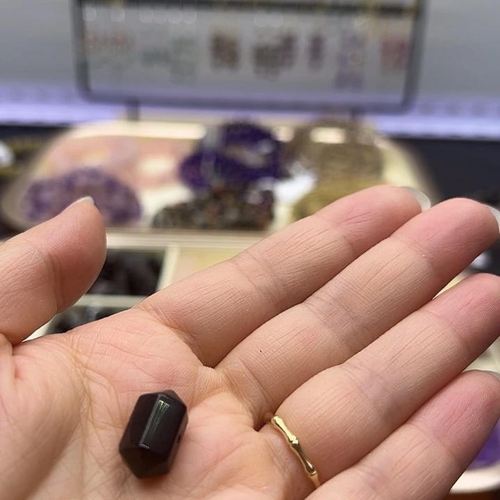 未镶嵌手链水晶银耀石双尖