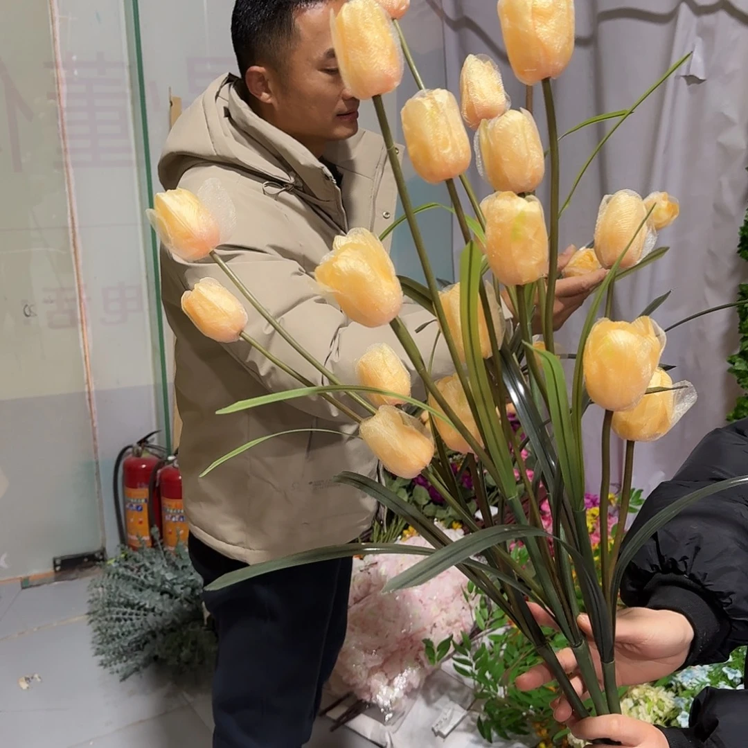 457号孤品香槟郁金香5支