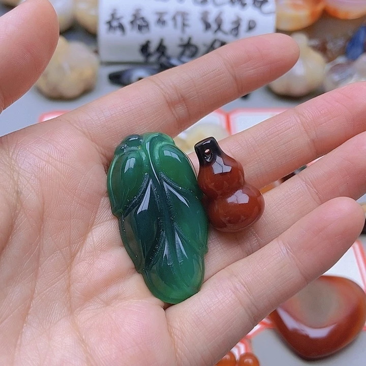 【闪购商品】未镶嵌玛瑙/玉髓珠宝半成品秋**人