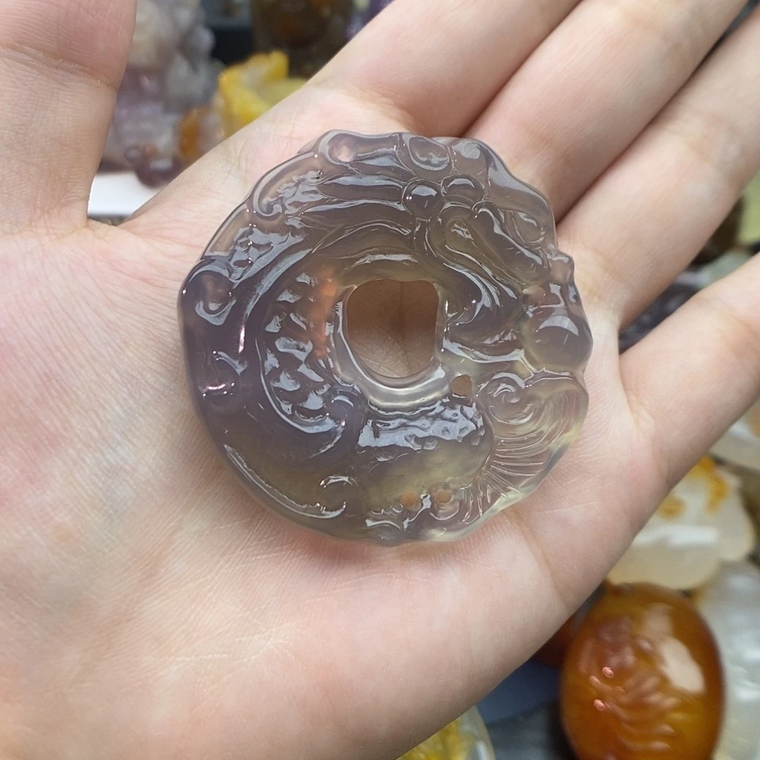 玛瑙/玉髓未镶嵌颈饰