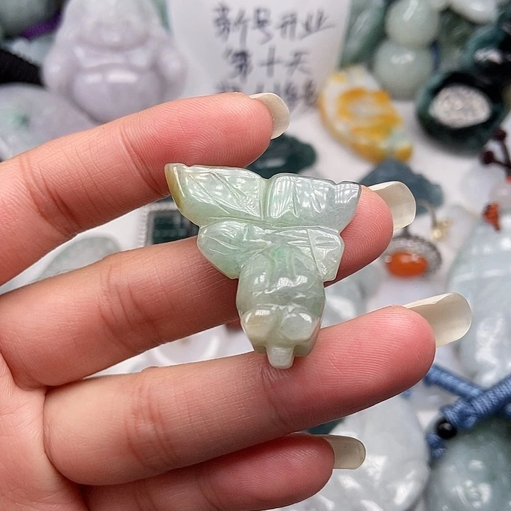 未镶嵌挂件翡翠翡翠