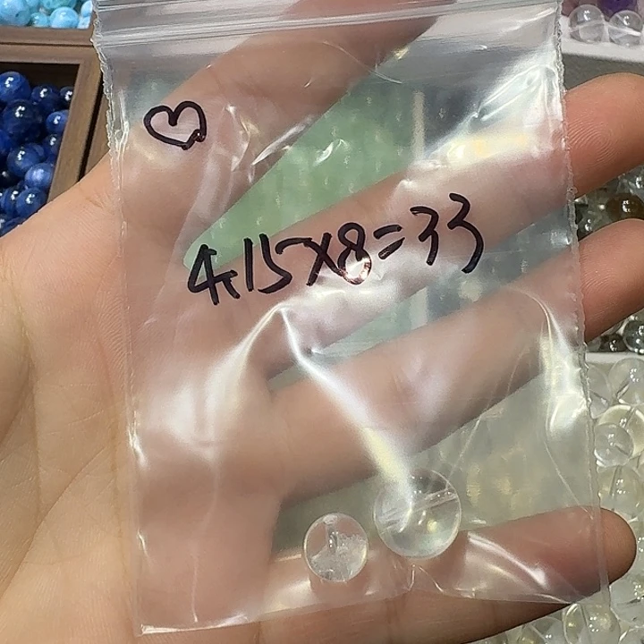 水晶手链未镶嵌白水