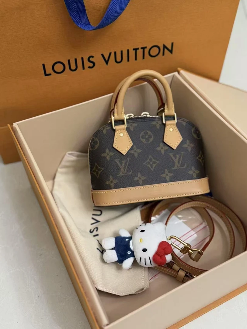 未使用 LouisVuitton/路易威登 lv alma nano单肩包/优品