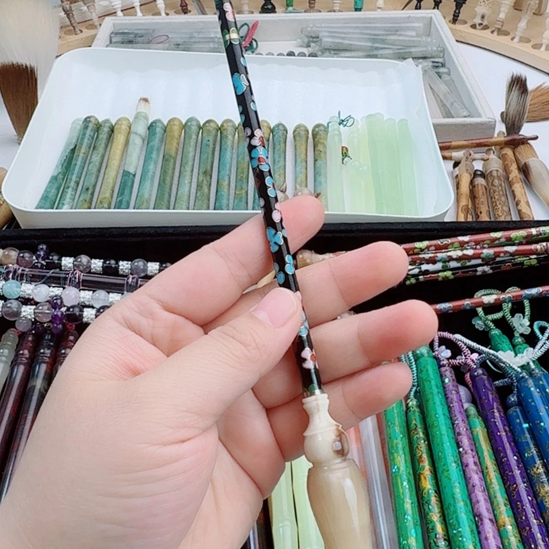 景泰蓝行囊➕纯毛料小楷