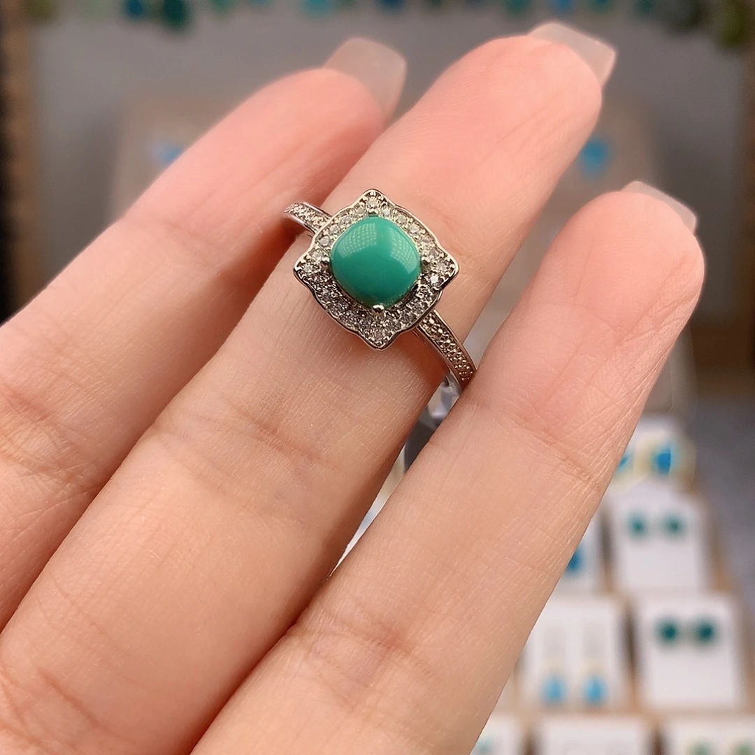 绿松石未镶嵌戒指