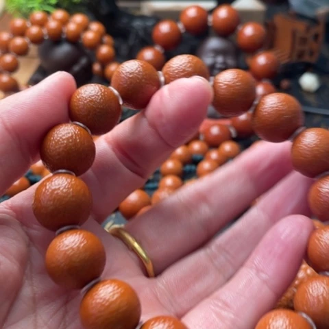 牛***橄榄核手串/手链橄榄1.5