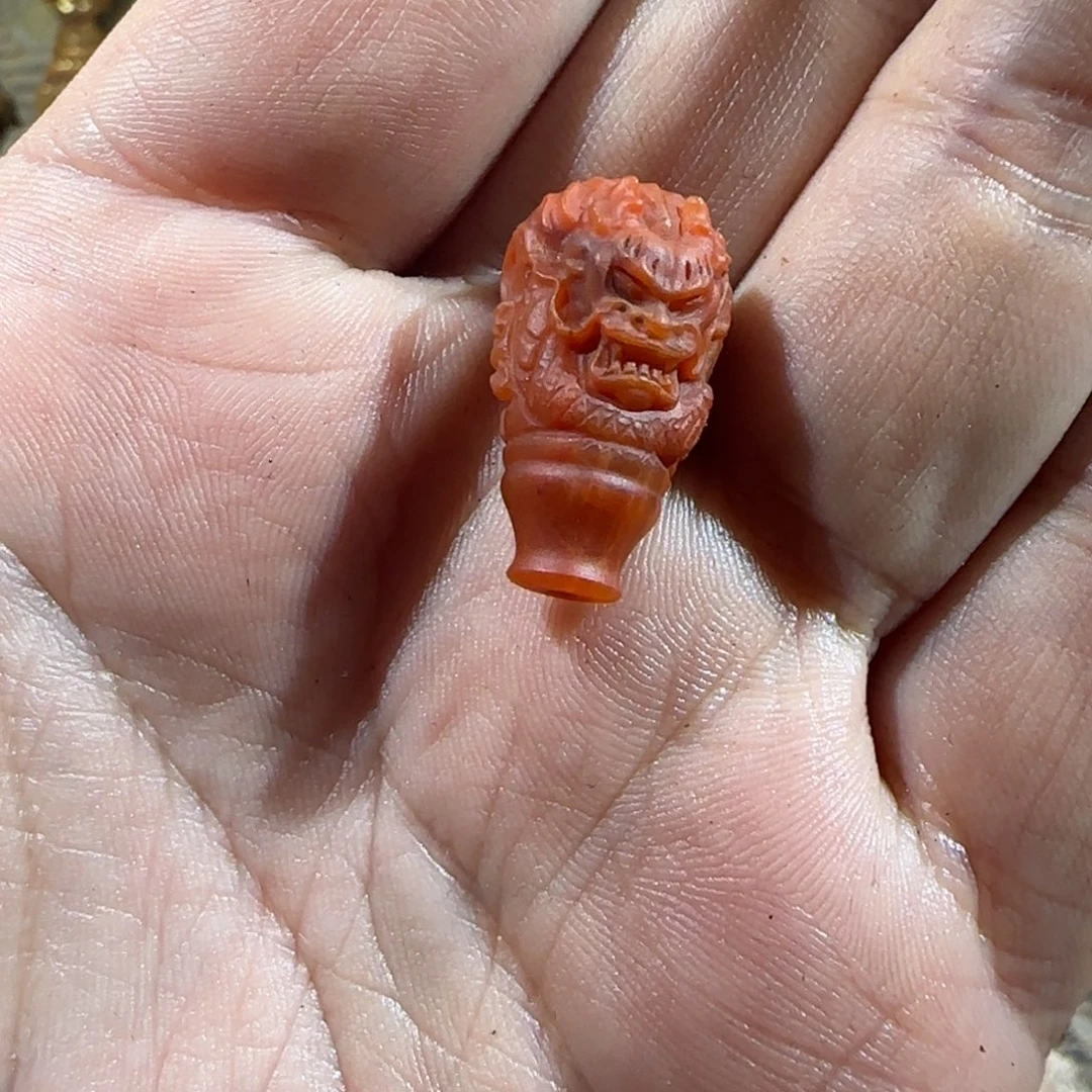 鳜***开玛瑙/玉髓未镶嵌颈饰