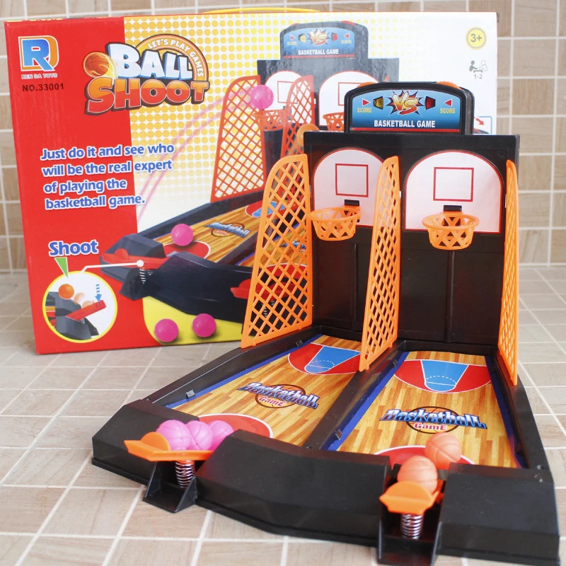4529投篮游戏机弹射篮球游戏手指篮球场创意外贸新奇玩具
