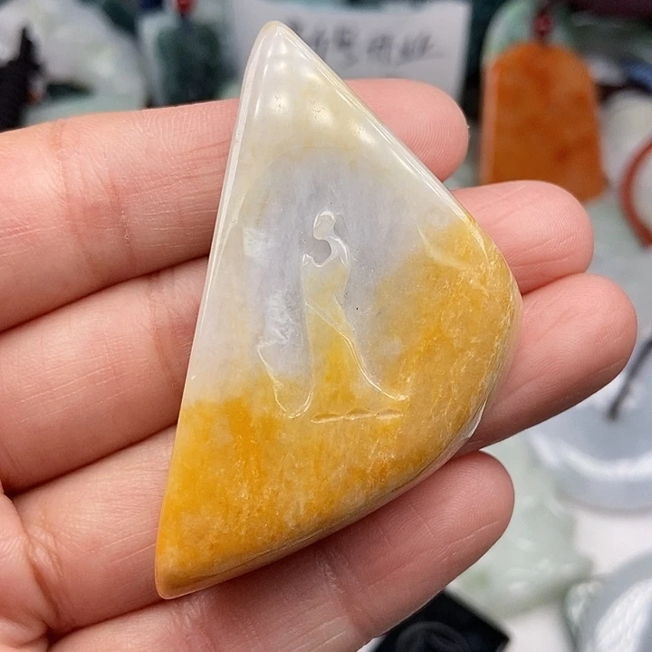 未镶嵌挂件翡翠翡翠