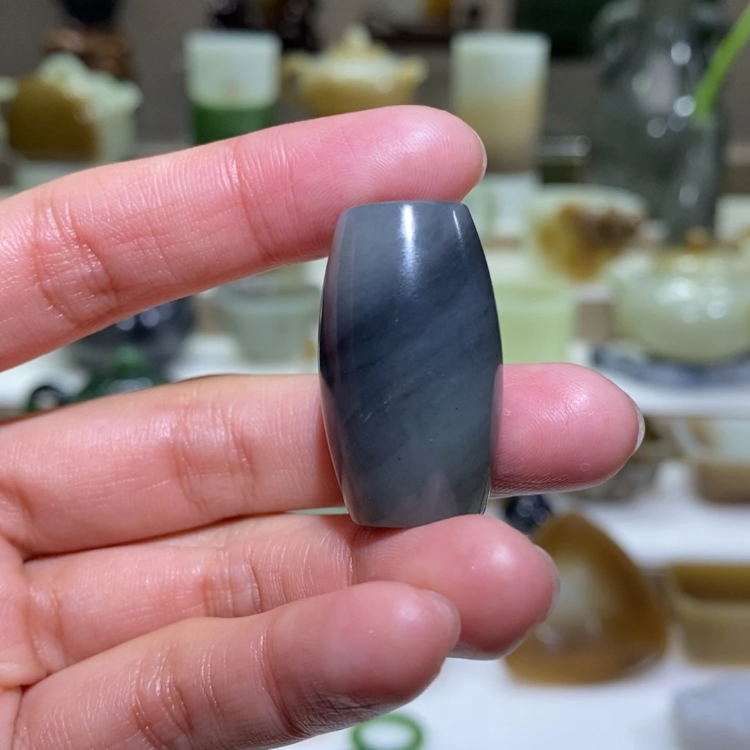 和田玉把件未镶嵌青花勒子福利款