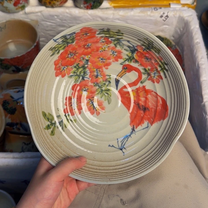 瓷片景德镇陶瓷手工手绘