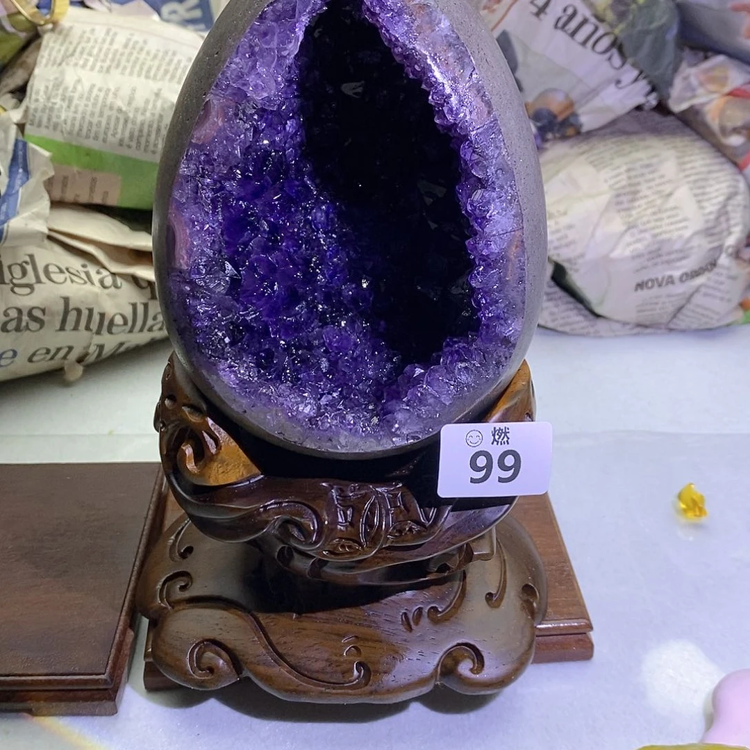 紫晶大型摆件（非配饰）未镶嵌