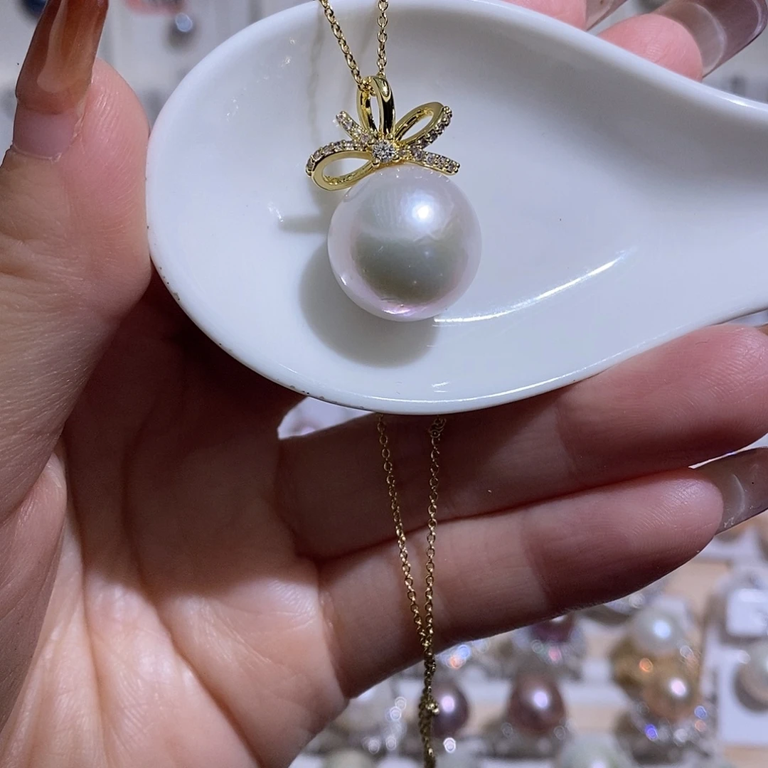 未镶嵌吊坠(赠链)淡水珍珠w15.6