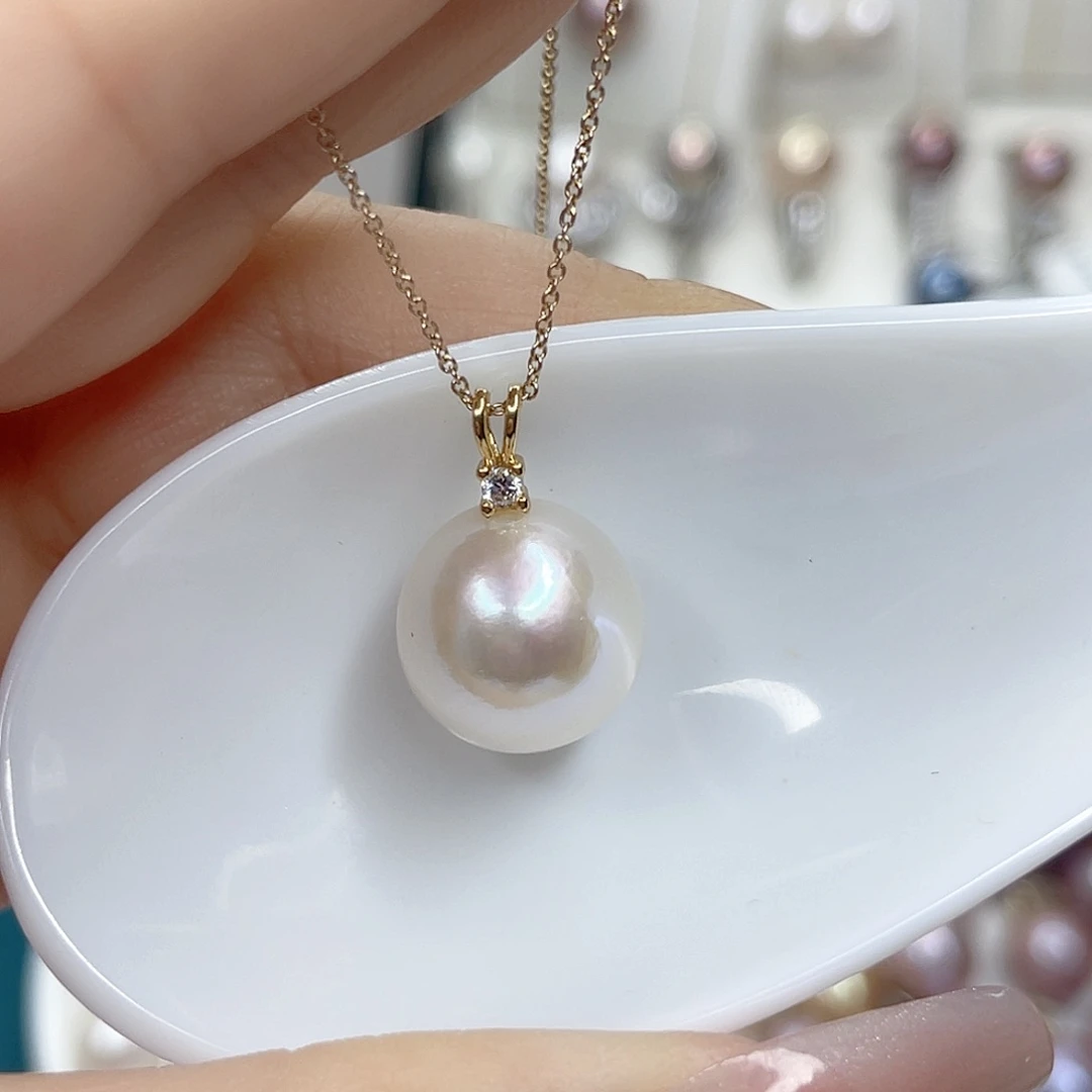 淡水珍珠合金吊坠(赠链)