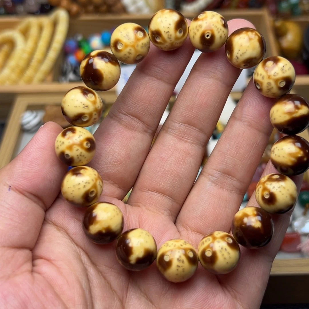 14mm花皮鼠鼠圆珠单圈