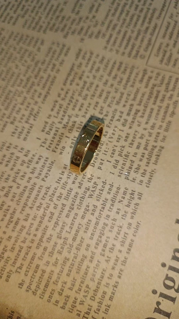 h18时尚女士百搭戒指