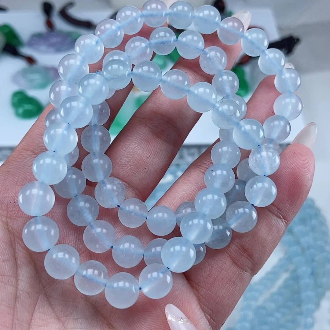 翡翠手链未镶嵌手链