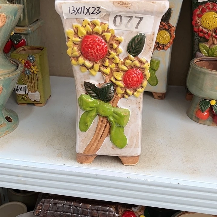 紫砂花盆粗陶材质多肉花盆