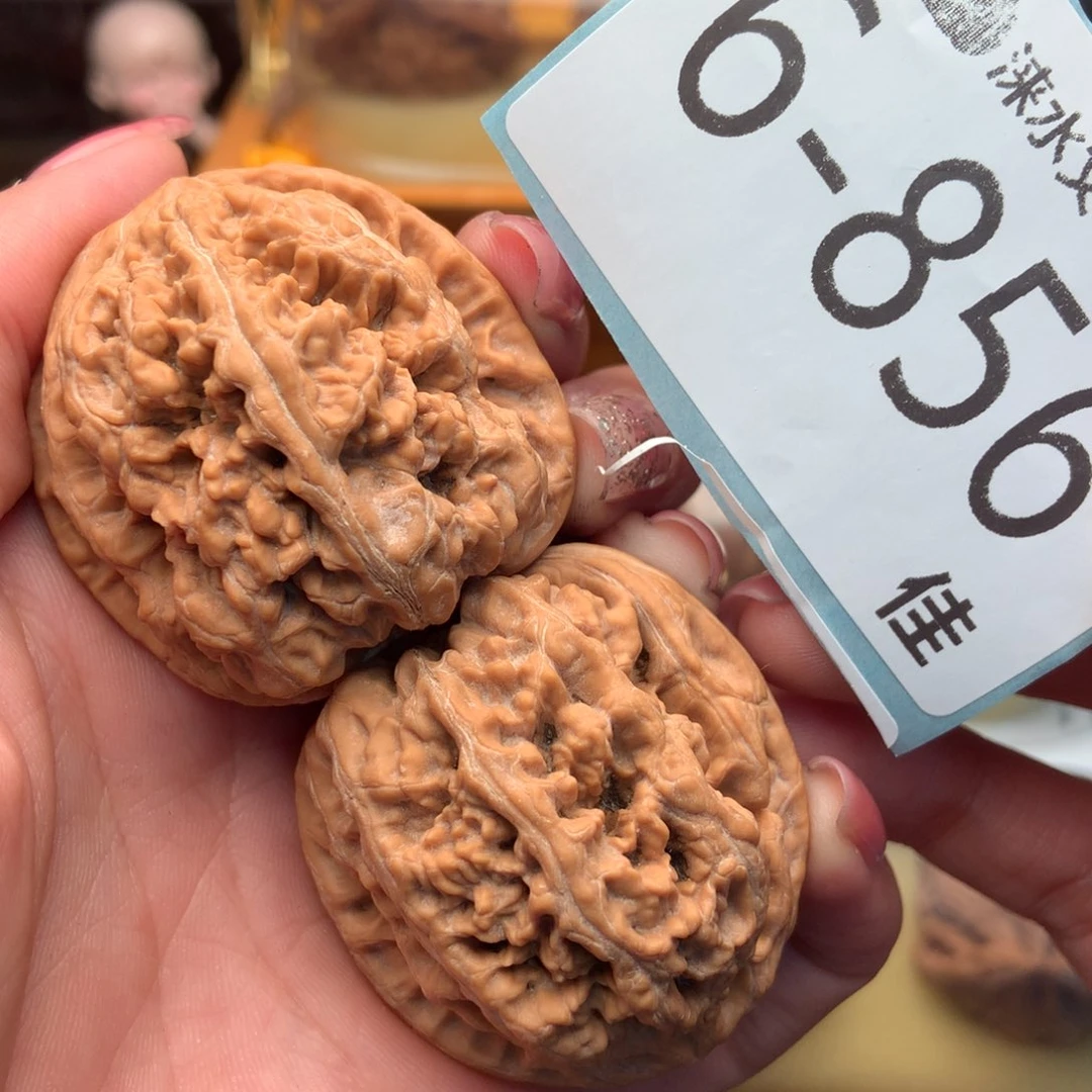 文玩核桃把件40粗筋