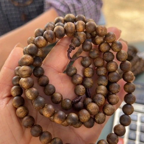 沉香手串白棋24克卡0.8多样性发1串