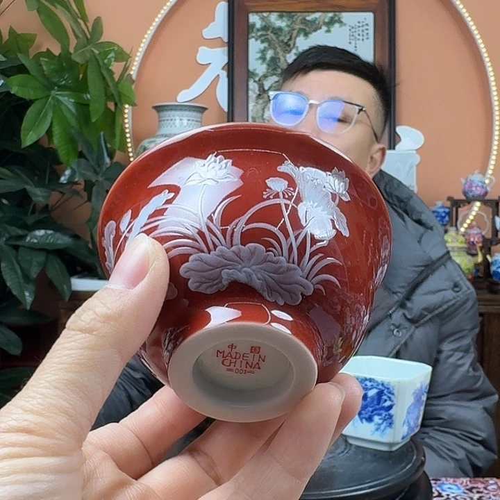 摆件陶景德镇陶瓷手工制作