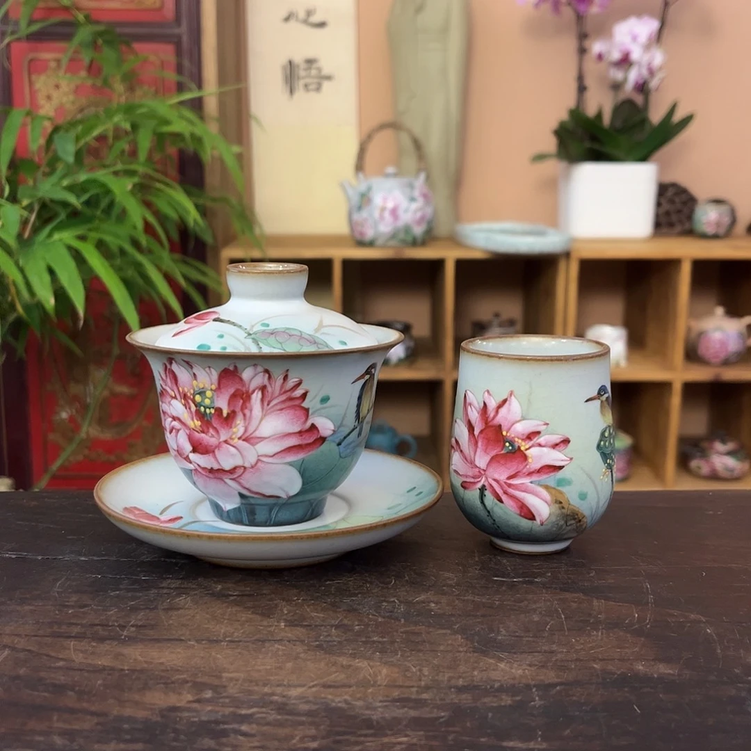 景德镇纯手工手绘陶瓷