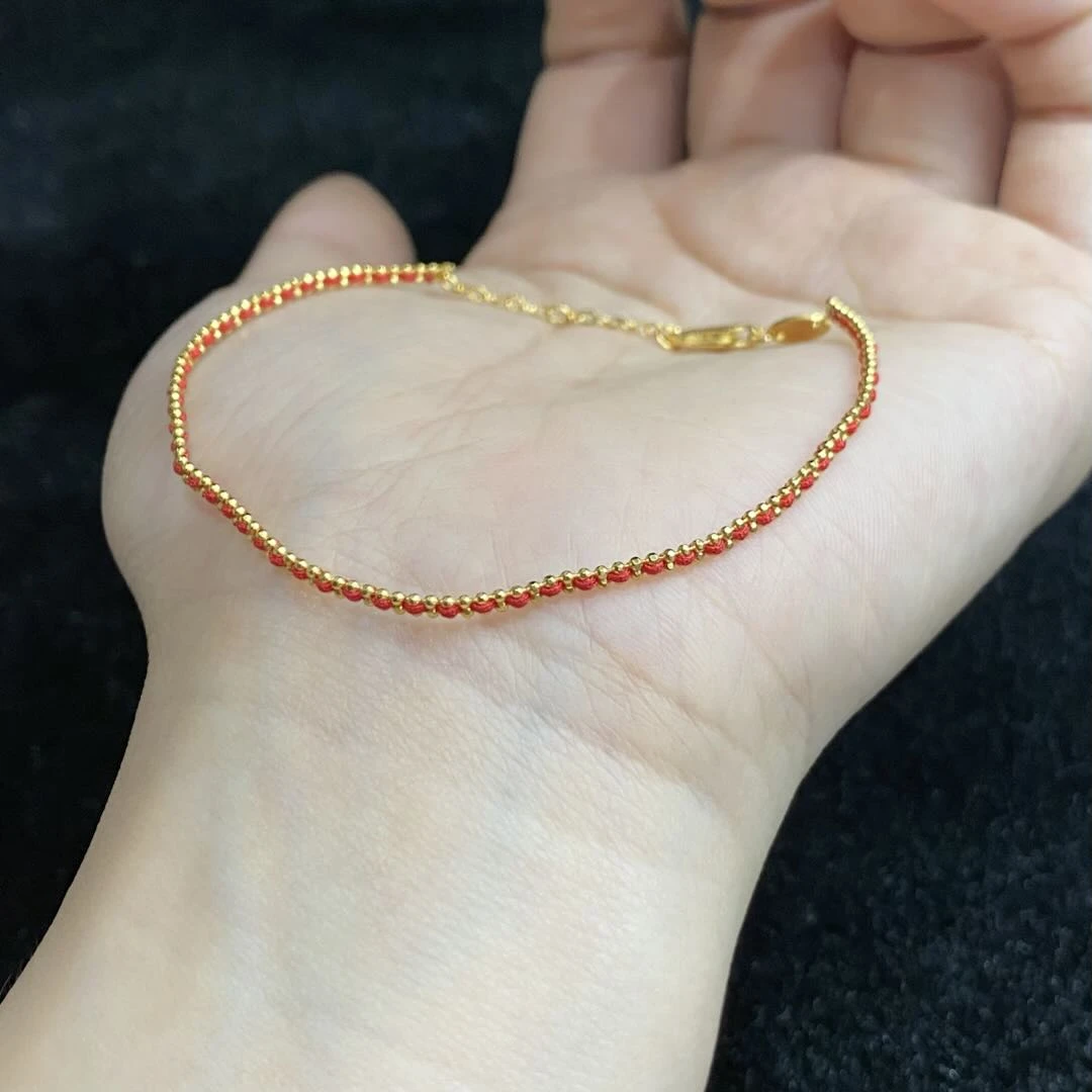 925银银制品 【星浩珠宝】s925银手绳17-2T45H219【多样性发一件】