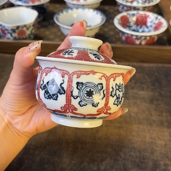 瓷片景德镇陶瓷手工手绘