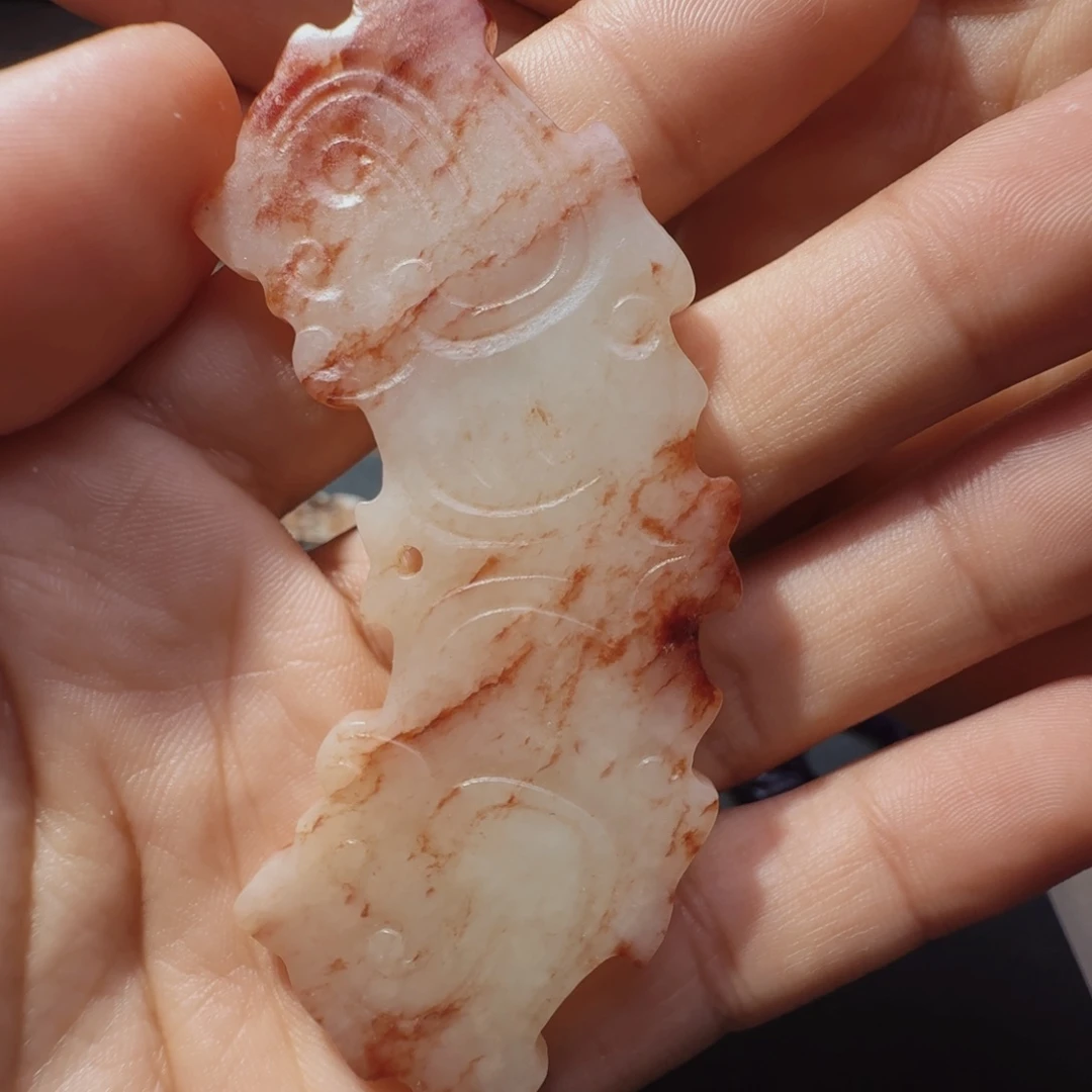 根***缘和田玉（糖玉）未镶嵌挂件