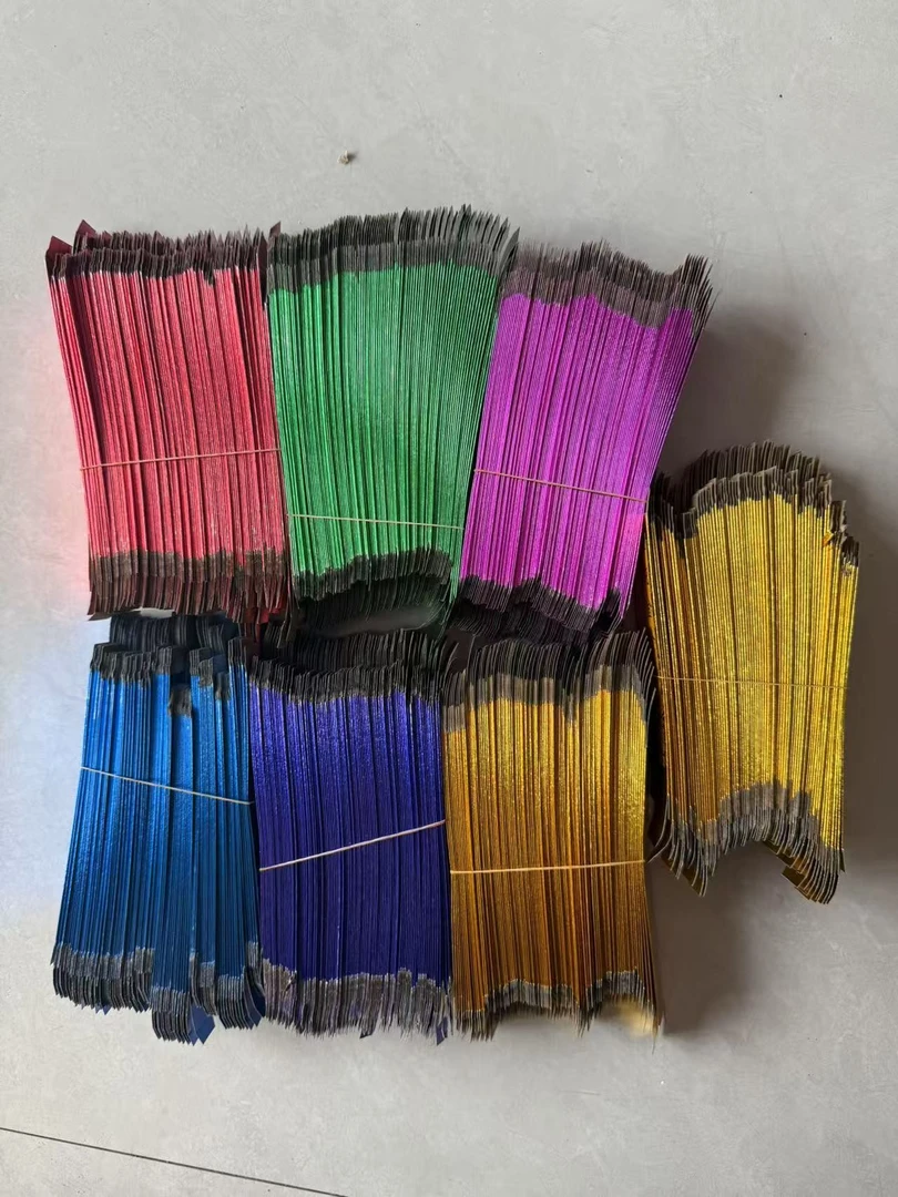 五彩小条半成品折纸手工折纸金折纸手工制作