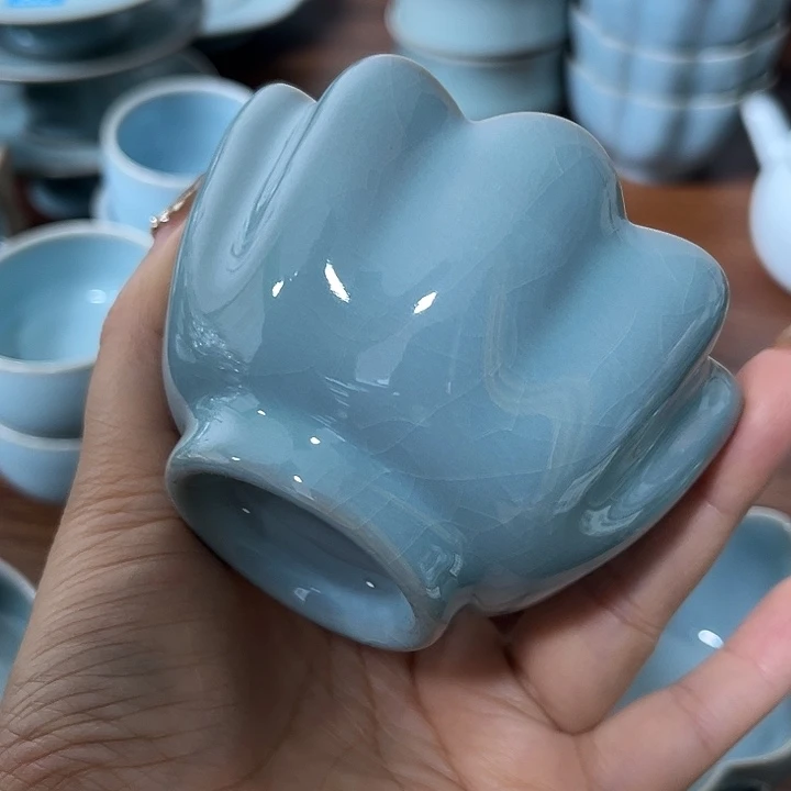 瓷片原产地汝瓷烧制瑕品