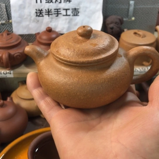 用***心茶壶紫砂将坡泥仿古180豪升左右全手工
