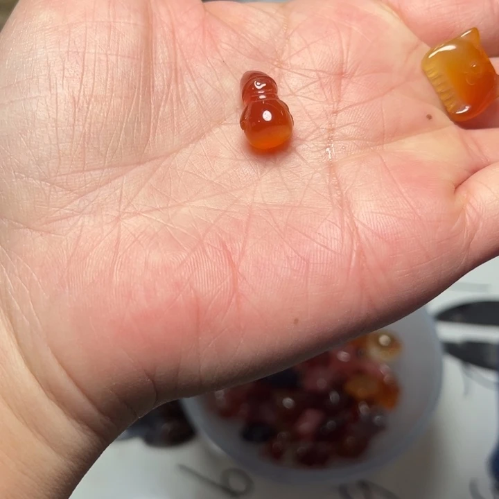 玛瑙/玉髓珠宝奇石未镶嵌降***璃