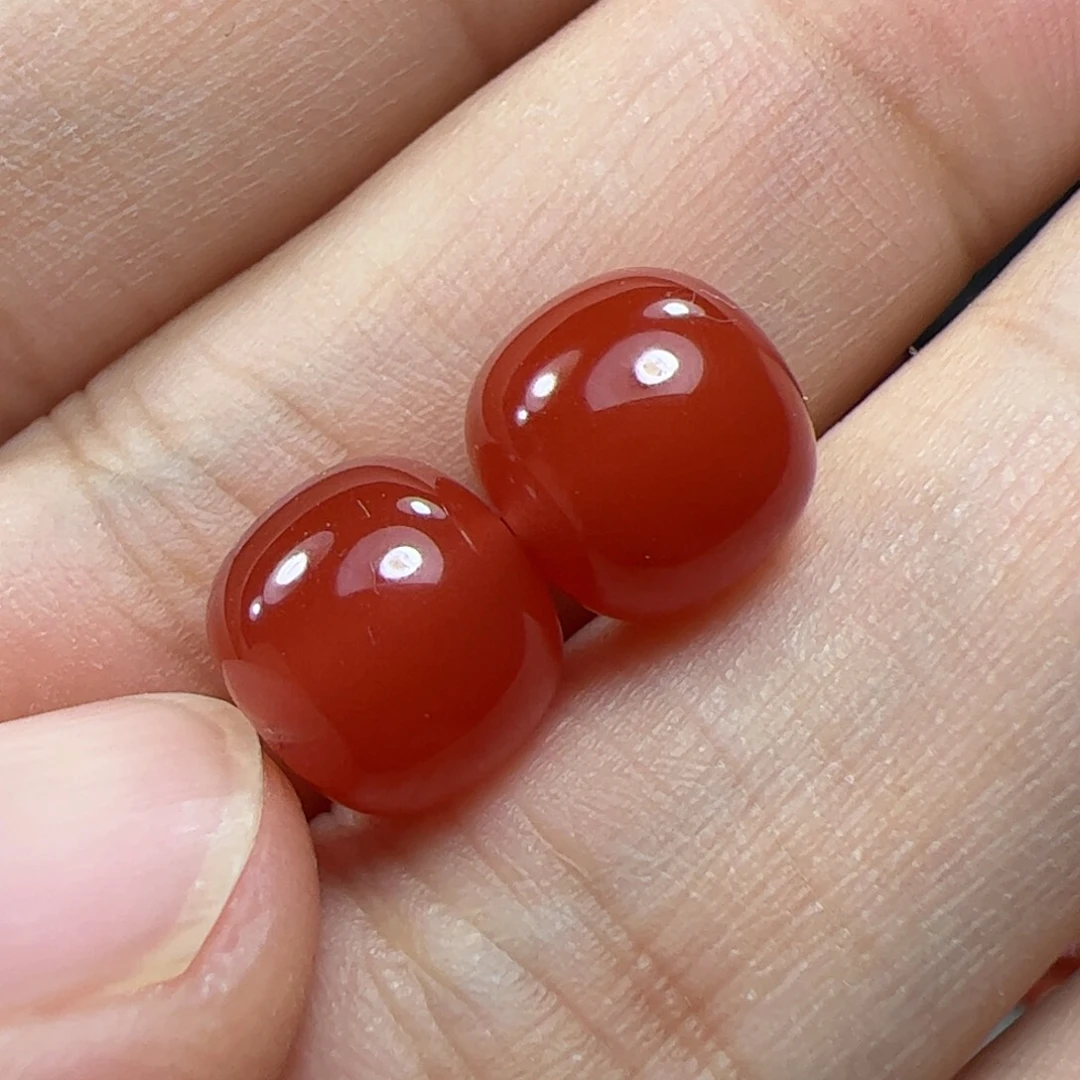 南红玛瑙珠子未镶嵌