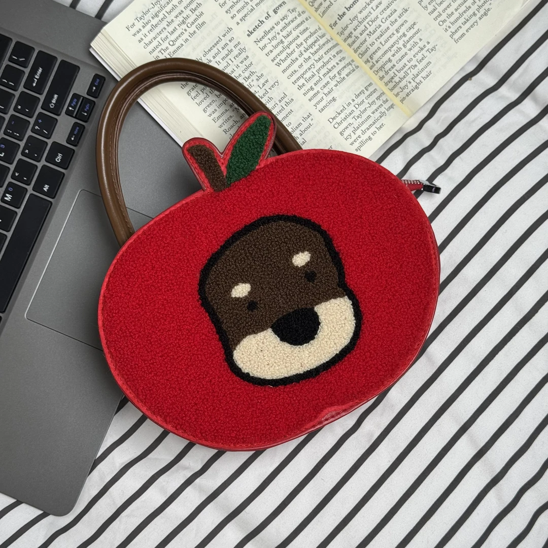 一张同学【长约23宽8高18cm】时尚手提斜挎包C8649红