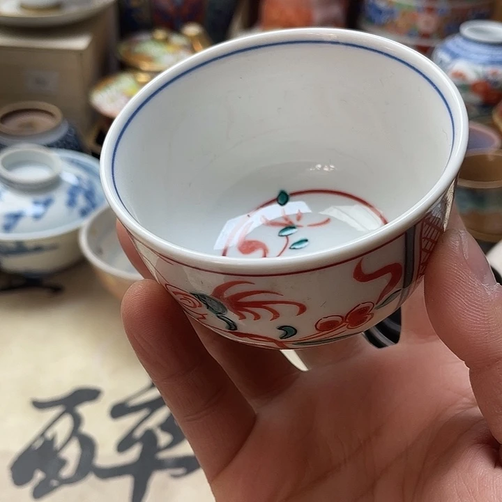 瓷片004 一人直播，看品直播间说序号