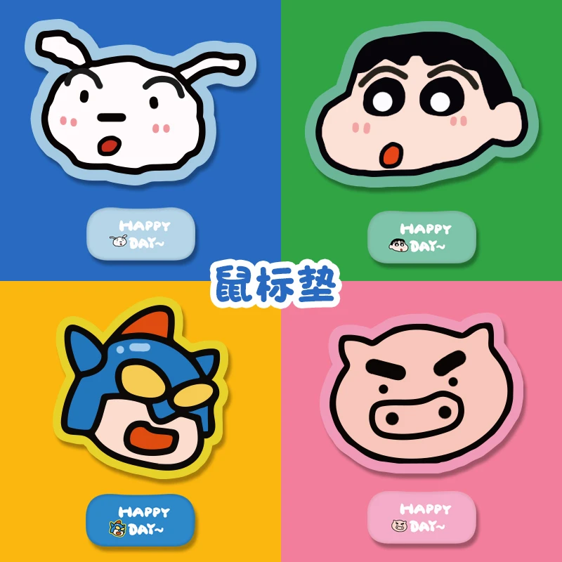 简约卡通鼠标垫可爱异形加厚防滑办公游戏桌垫创意懒人便携ins