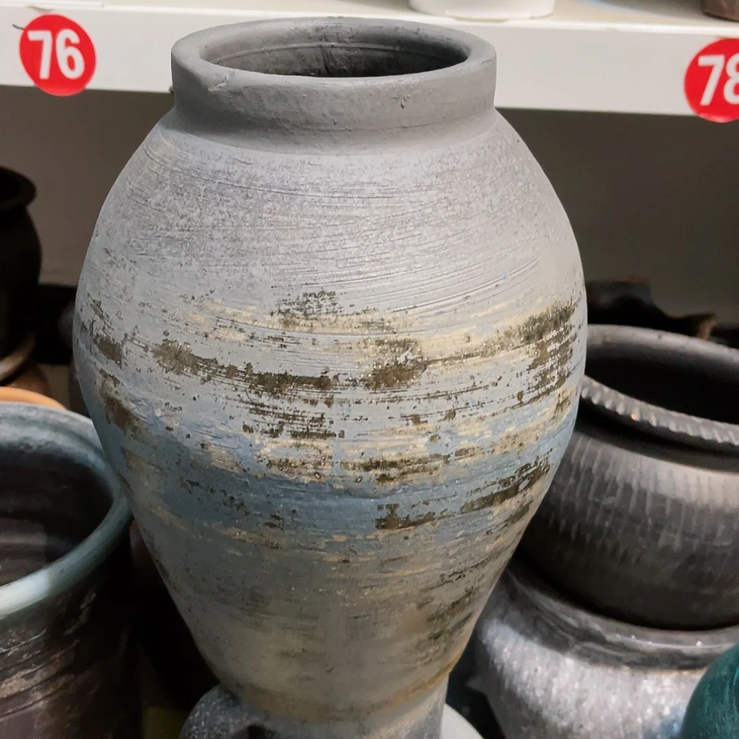 红陶无孔口径11高度28