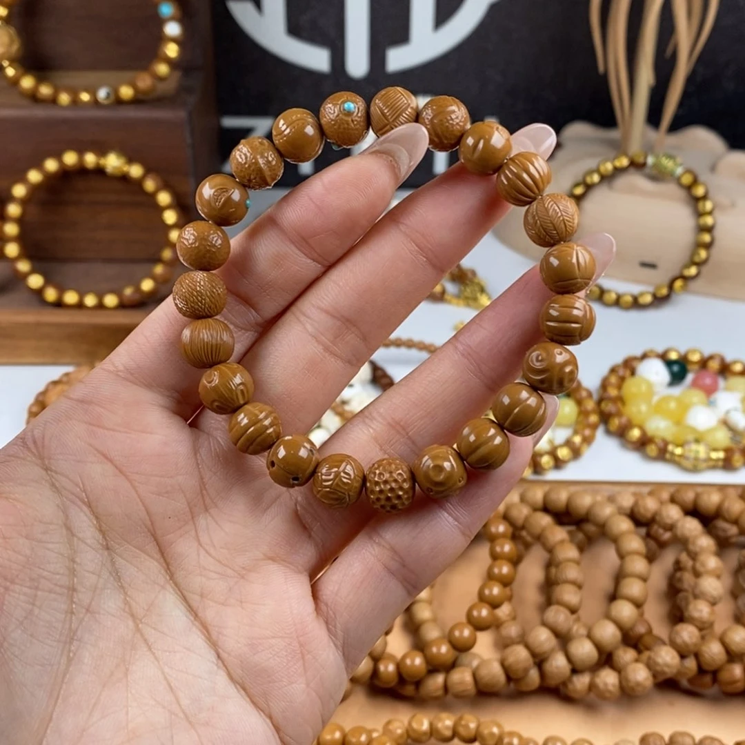 吊坠猴头核桃多宝