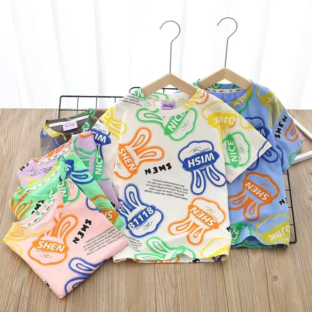 短袖（015款--016款）软糯Q弹面料洋气时尚夏季半袖重工