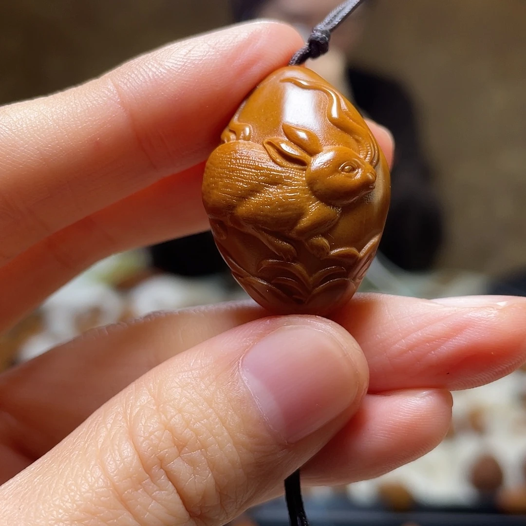 橄榄核手串/手链橄榄核 兔