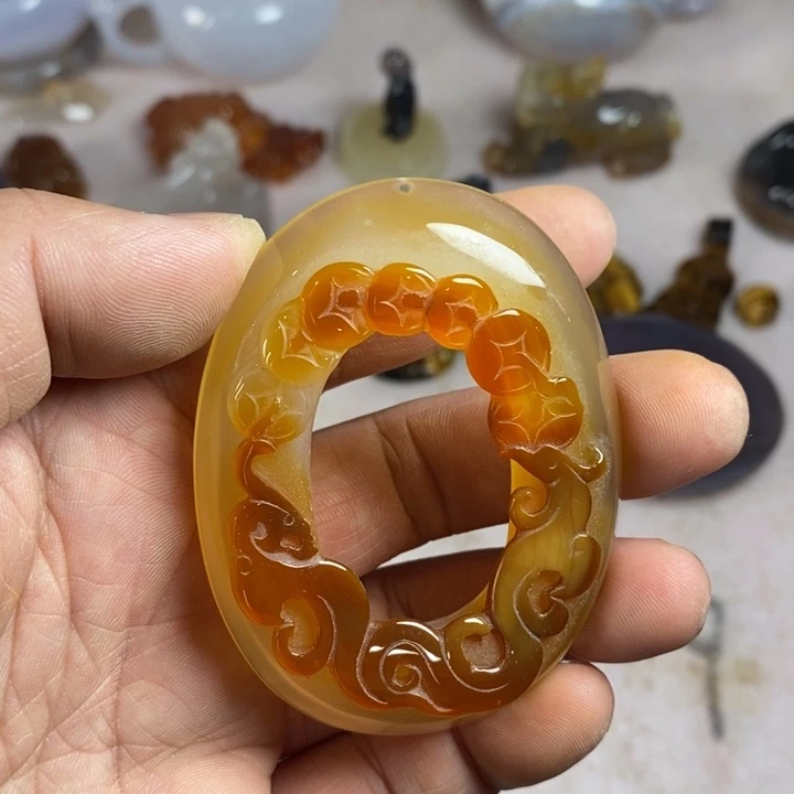 未镶嵌玛瑙/玉髓珠宝奇石