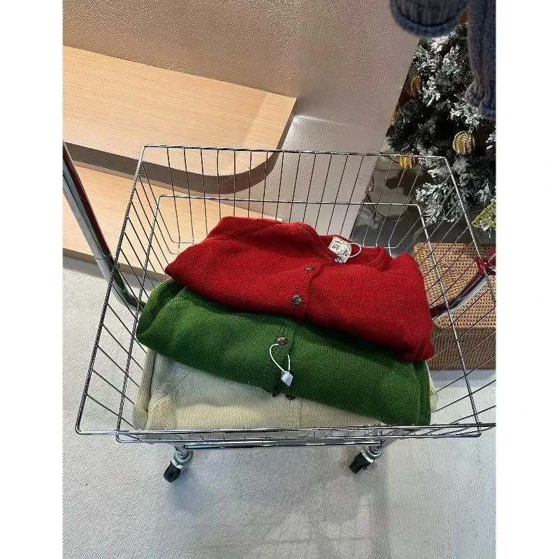 AXIN 春款棉质品开衫毛衣 50847