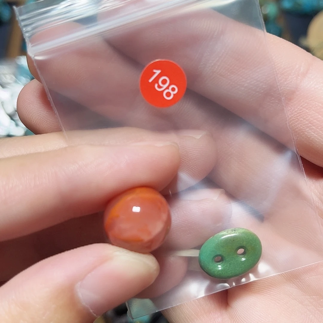 旺***太玛瑙/玉髓未镶嵌圆珠桶珠老型手串！！