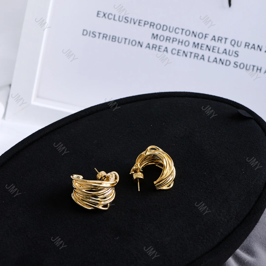 铜合金耳饰 极简轻奢百搭款耳环