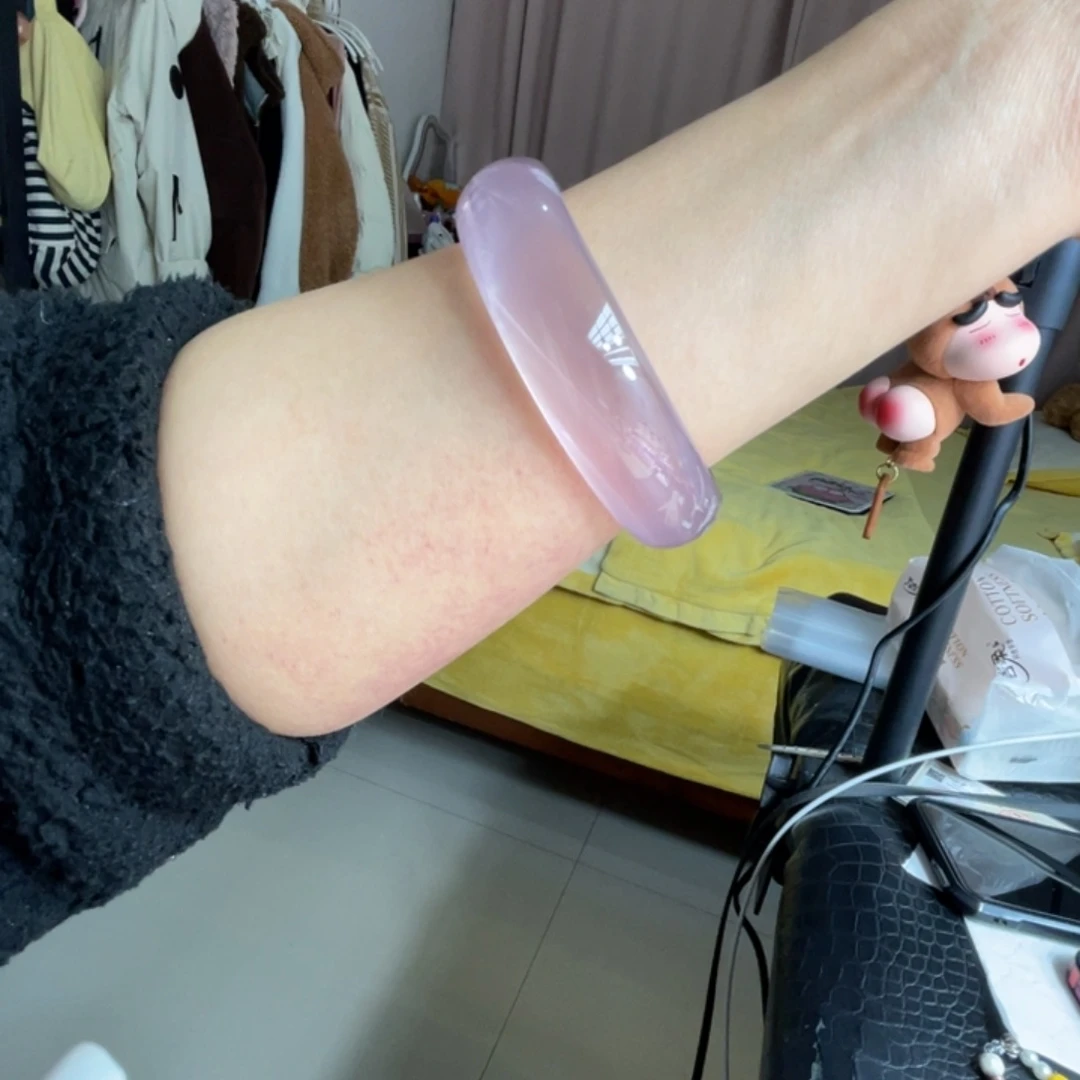 水晶未镶嵌手镯手镯60.5圈口2号