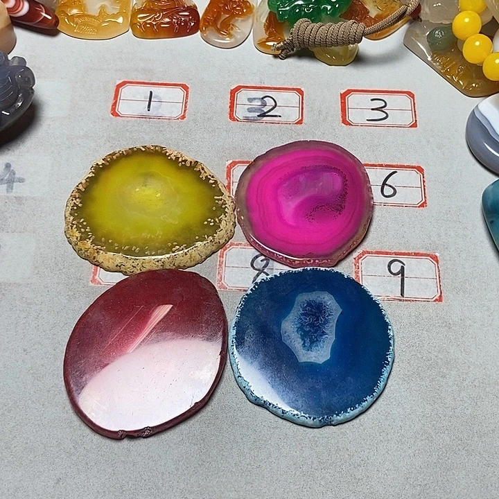 玛瑙/玉髓未镶嵌一